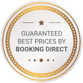 GUARANTEED BEST PRICES BY BOOKING DIRECT